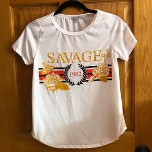 Charlotte Russe Savage Tee